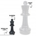 Uber Games Giant Delux 12 and 24 Outdoor Chess Sets with optional Nylon Mat or PVC Game Board Chess Set Only B073R1VNT5